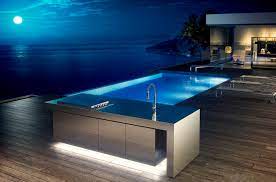 Outdoor kitchen island stainless steel. Sleek Altea Custom Outdoor Gas Grill Kitchen Barbecue Island