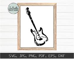 Download Distressed Guitar Svg Printable And Sublimation Png Jobella Digital Designs