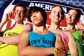 The Try Guys Try American Ninja Warrior Try Guys Buzzfeed Try Guys American Ninja Warrior
