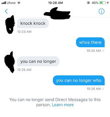 When someone says, knock knock, it's almost physically impossible to not respond with who's there? face it, you just have to know the answer. Best Knock Knock Joke Of All Time Madlads
