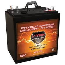 Vmax Xtr6 235 6 Volt 235ah Agm Deep Cycle Group Gc2 Battery Replacement For Napa 8143 Walmart Com Walmart Com