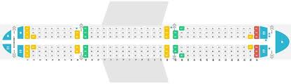 Seat Map And Seating Chart Airbus A321 200 V1 Jet2 Fleet Airbus Cabin Interiors