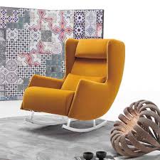 Bonobo Modern Yellow Italian Wing Back Armchair How about a fireside chair for those cosy winter nights?