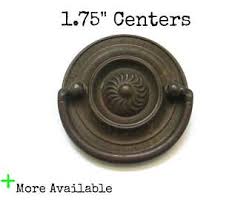 We try but are sometimes disorganized. Vintage Drawer Pulls 1 75 Centers 1 3 4 Inch On Center Hepplewhite Round Handles Antique Dark Brass Vintage Drawer Pulls Vintage Drawers Drawer Pulls