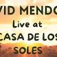 David Mendoza Live at Casa de los Soles - Hotel Casa de los Soles, Cjon. de Loreto 19, Centro Event Image