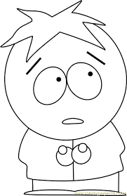 Learn how to draw butters from south park (south park) step by step : Butters From South Park Coloring Page For Kids Free South Park Printable Coloring Pages Online For Kids Coloringpages101 Com Coloring Pages For Kids