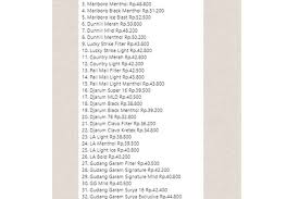 Malaysia mengumumkan akan menaikkan harga rokok pada akhir bulan ini, lansir kantor berita bernama pada selasa. Viral Perkiraan Harga Rokok Tahun 2020 Ini Tanggapan Pt Djarum Halaman All Kompas Com