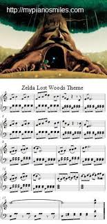 Zelda Lost Woods Theme Jpg 243 510 Pixels Legend Of Zelda Sheet Music Zelda