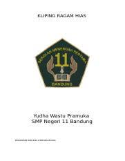 Gambar ragam hias sangat bervariatif ada yang diambil dari flora fauna manusia dan bentuk bentuk geometris. Kliping Ragam Hias Docx Kliping Ragam Hias Yudha Wastu Pramuka Smp Negeri 11 Bandung Pengertian Dan Jenis Jenis Ragam Hias A Pengertian Ragam Hias Course Hero