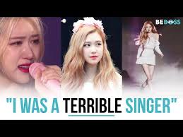Rosé (BLACKPINK) confessed that she used to be a terrible singer ...