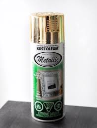 Metallic spray paint (3 pack) provides a rich, reflective finish for interior decor. The Best Metallic Gold Spray Paint Visual Heart Creative Studio