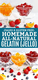 How To Make Homemade Healthy Homemade Jello Recipe Gelatin Recipes Homemade Jello Jello Recipes