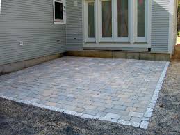 When planning your diy patio project, save yourself some work and choose a pattern that doesn't require cutting the patio material. How To Build A Patio In A Weekend Finegardening
