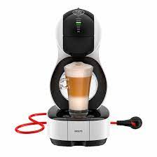 This grey nespresso® essenza coffee machine by krups works with nespresso® capsules and heats up really quickly. Nescafe Dolce Gusto Lumio Automatic Coffee Machine White With Krups Capsule Holder Cooking Dining Home Garden Store