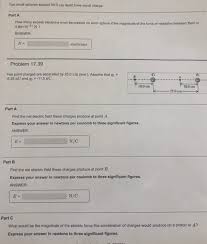 Count how many significant figures are in a number, and find which digits are significant. Solved Two Small Spheres Spaced 50 0 Cm Apart Have Equal Chegg Com