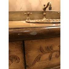 If you're trying to fit a bathroom or powder room into a (really really) tight space, take a look at this list of sinks and. Hooker Furniture Double Vanity Sink Chairish
