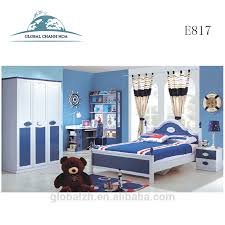 شعبية تصميم الصبي الأزرق السرير الأمير غرفة سرير البلوط خشب متين أثاث غرف نوم اطفال Buy High Quality Blue Bed Boy Bedroom Furniture Cheap Solid Wood Prince Furniture Single Beds For Sale Children