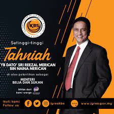 On 28 july 2015, in cabinet reshuffle made by the prime minister, datuk seri reezal was picked to be the deputy minister of foreign affairs. O Xrhsths Iyres Kbs Sto Twitter Tahniah Yb Dato Sri Reezal Merican Bin Naina Merican Terajui Kementerian Belia Dan Sukan Seluruh Warga Kementerian Belia Dan Sukan Kbs Merakamkan Setinggi Tinggi Ucapan Tahniah Kepada