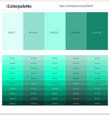 Jump to navigation jump to search. Frosted Mint Algae Green Aquamarine Ocean Green Genoa Color Scheme Icolorpalette