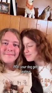 Asked #chatgpt to make our three dogs human siblings. Ashley Pippin Allison  Lockridge Boaz GK Pippin