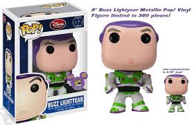 Toy Story 9 Buzz Lightyear Metallic Pop Disney Action Figure 2 Pixar alien remix mystery minis! buzz lightyear metallic pop disney