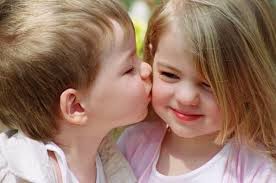 Love Love Love Love Kids Kiss Cute Baby Couple Baby Kiss