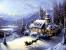 Wallpaper Kinkade Christmas