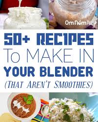 The skin of an eggplant is full of antioxidants, potassium and magnesium. 50 Recipes To Make In Your Blender That Aren T Smoothies Omnomally