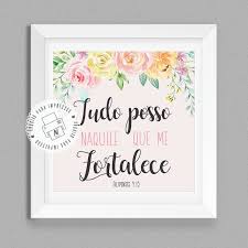 La biblia del jubileo 2000 jbs. Poster Digital Filipenses 4 13 No Elo7 Aurora Artes Flora Fd9e28