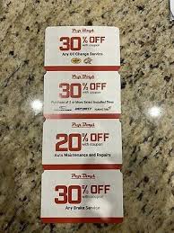 4 Pep Boys Coupons 30 Off Oil Change Tires Brakes 20 Off Repairs Exp 9 30 In 2020 Pep Boys Pep Oil Change