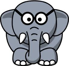 Free Free 319 Elephant With Glasses Svg SVG PNG EPS DXF File