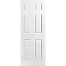 28 Inch X 80 Inch X 1 3 8 Inch Molded 6 Panel Interior Door Prehung Interior Doors White Interior Doors Doors Interior