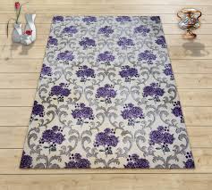 Nur Home Mor Gul Bahcesi Lastikli Hali Ortusu Welsoft