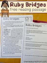 Ruby Bridges Reading Comprehension Passage The Measured Mom Reading Comprehension Reading Comprehension Passages Improve Reading Comprehension
