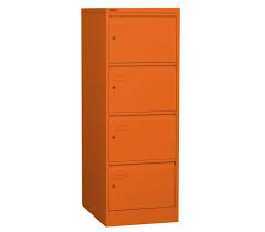 Orange county's #1 filing cabinets reseller. Sienna Orange Filing Cabinet With 4 Individual Locking Drawers