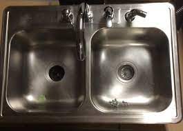The right side is hooked up to the disposal. Best Kitchen Sink Stainless Steel 2 Sided For Sale In Mandeville Louisiana For 2021