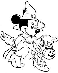 Disney Dibujos De Halloween Para Colorear