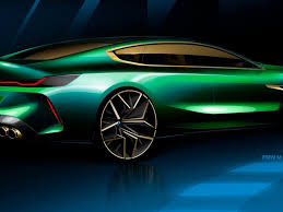 Bmw M8 Gran Coupe Green Car Digital Art Wallpaper Bmw Gran Coupe Art Wallpaper