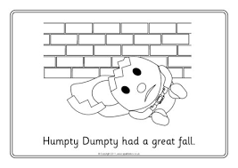 Humpty dumpty coloring page from mother goose nursery rhymes category. Humpty Dumpty Colouring Sheets Sb320 Sparklebox