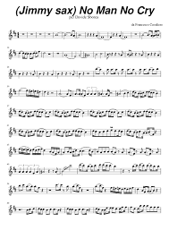 4/4 time strum pattern d u d d u d. Jimmy Sax No Man No Cry Sheet Music For Saxophone Alto Solo Musescore Com
