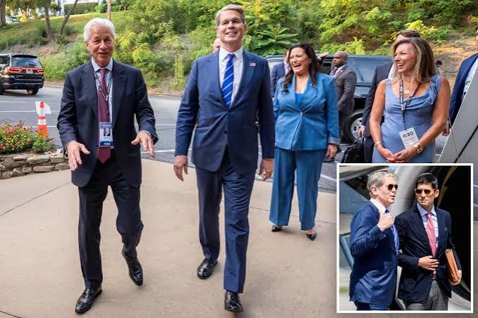 Smiling Scott Bessent arrives at G20 finance meeting with vow to make Iran ' come to their senses'