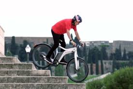 Indoor ramps have so many lines and there is an outdoor section with multiple boxes and rythm sections. Pro Bmx Rider Daniel Dhers Rides The Smart E Bike Bike Europe