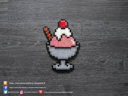 Coupe De Glace Perles Hama Ice Cream Perler Beads Perles Hama Art Hama Art Perle