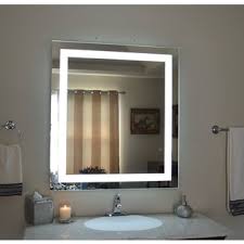 Our scarlett large mirror with light bulbs around it is 70x100cm and offers a wide beauty accessory with 13 lightbulbs on it. Led Vanity Mirror You Ll Love In 2021 Visualhunt