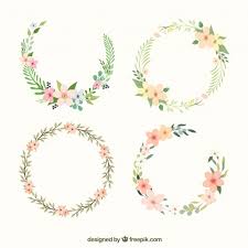 Download Free Beautiful Floral Wreath Svg Dxf Eps Png Svg Cut Files Free Download