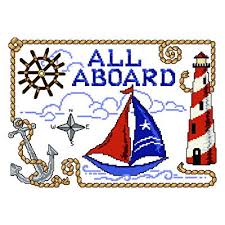 Free cross stitch patterns and free charts available for download. All Aboard Nautical Cross Stitch Pattern By Ursula Michael Crosstitch Com