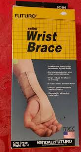 Futuro Splint Wrist Brace Large Right Hand 003395 Open Box