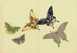 We did not find results for: Kamisaka Sekka First Edition Japanese Woodblock Butterfly Prints 1903