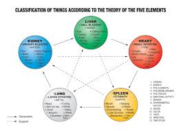 Scientific Chinese Birth Chart Elements 5 A Day The Color