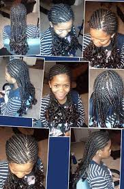 Cornrows With Curled Ends African American Women Braid Designs American Women